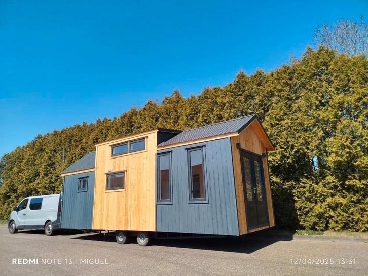 Charmante Tiny House te Koop!, Caravans en Kamperen, Stacaravans, Ophalen of Verzenden
