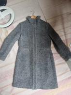 Woolblend jas H&M, Kleding | Dames, Jassen | Winter, Ophalen of Verzenden, Zo goed als nieuw, Maat 38/40 (M), Zwart
