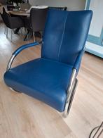 Gispen achtige fauteuil, Huis en Inrichting, Fauteuils, Ophalen, 75 tot 100 cm, Zo goed als nieuw, Metaal