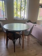 Tafel, Huis en Inrichting, Tafels | Eettafels, Ophalen, Gebruikt, Rond, 100 tot 150 cm