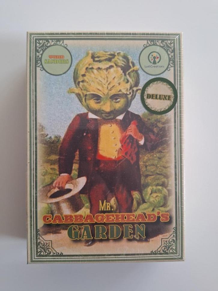 Mr. Cabbagehead's Garden Kickstarter Editie Engelstalig, Hobby en Vrije tijd, Gezelschapsspellen | Bordspellen, Nieuw, Een of twee spelers