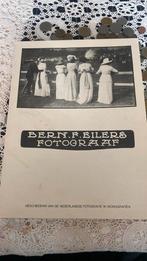 Bern. F. Eilers, Kunst- en Reproductiefotograaf., Ophalen of Verzenden, Zo goed als nieuw