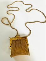 Klein vintage mesh beursje en ketting, Overige merken, Gebruikt, Overige kleuren, Ophalen of Verzenden