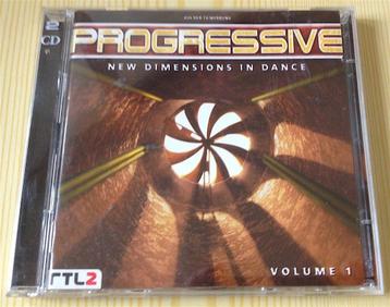 2 CD Various - Progressive, New Dimensions in Dance vol 1