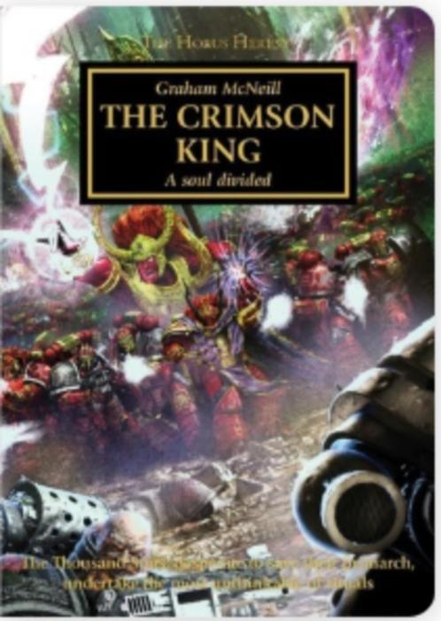 Gezocht: The Crimson King, Horus Heresy #44, hardback, Hobby en Vrije tijd, Wargaming, Zo goed als nieuw, Warhammer 40000, Boek of Catalogus