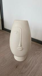 Vaas gezicht, Huis en Inrichting, Woonaccessoires | Vazen, Ophalen, Steen, Overige kleuren, Zo goed als nieuw