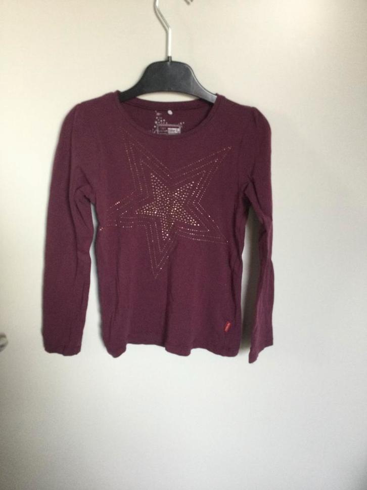 Longsleeve van Name It maat 122-128, Kinderen en Baby's, Kinderkleding | Maat 122, Gebruikt, Meisje, Shirt of Longsleeve, Verzenden