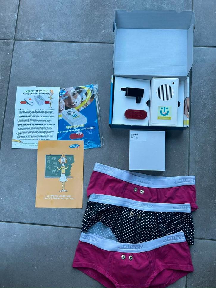 URIFLEX CONTESSA COMPLEET PAKKET PLASWEKKER PLASALARM, Kinderen en Baby's, Overige Kinderen en Baby's, Zo goed als nieuw, Ophalen of Verzenden