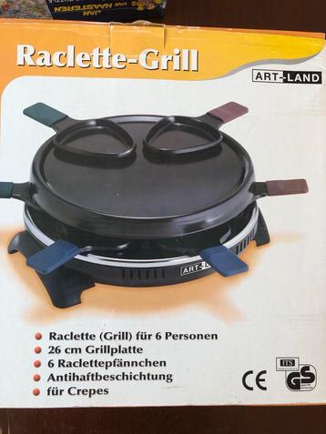 Raclette Grill 6 Personen - Nieuw in Doos! beschikbaar voor biedingen