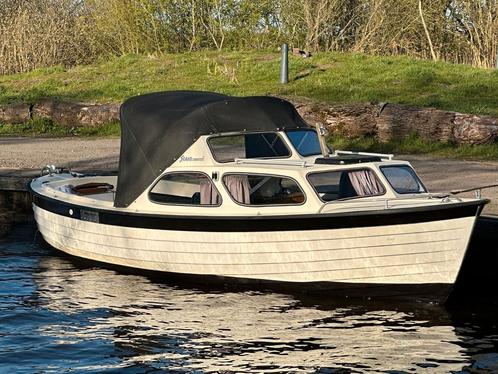 Spitsgatter scand 20, Watersport en Boten, Sloepen, Gebruikt, 10 tot 30 pk, 6 meter of meer, Binnenboordmotor, Diesel, Polyester