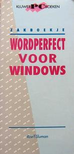Wordperfect voor Windows - zakboekje, Boeken, Ophalen of Verzenden, Zo goed als nieuw, Internet of Webdesign
