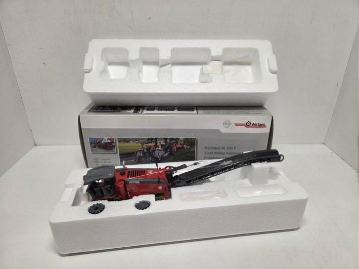 NZG Wirtgen Asfaltfrees 1:50, Hobby en Vrije tijd, Modelauto's | 1:50, Zo goed als nieuw, Hijskraan, Tractor of Landbouw, NZG