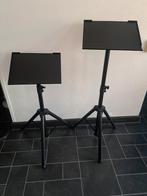 QTX Muziekstandaard / laptopstandaard  1x, Ophalen, Zo goed als nieuw