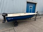 Verano 410 met Mercury 10pk en trailer - vaarklaar, Watersport en Boten, Tot 10 pk, Verzenden, Zo goed als nieuw, 3 tot 6 meter