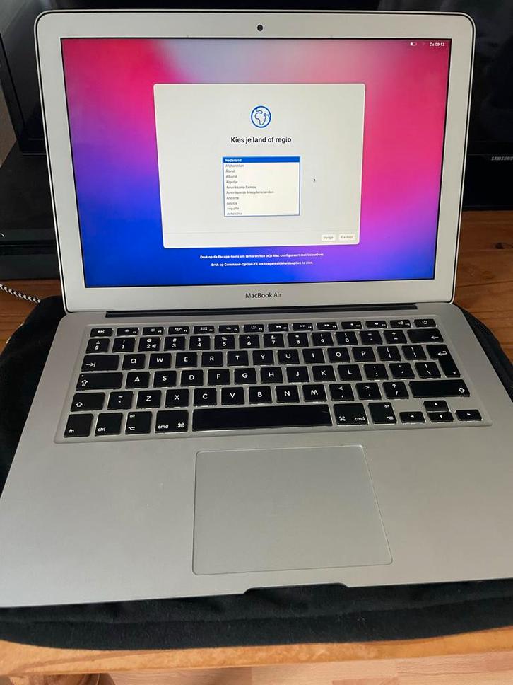 MacBook Air 2017 - 13 inch, Computers en Software, Apple Macbooks, Gebruikt, MacBook Air, 13 inch, Minder dan 2 Ghz, 128 GB of minder