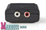 Digitale Audio Converter, Toslink of S/PDIF naar 2x RCA, Nedis, Nieuw, Info@marbeco.nl, Ophalen of Verzenden