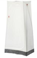 VUKU Kledingkast, wit, 74x51x149 cm, Ophalen of Verzenden, Zo goed als nieuw, 25 tot 50 cm, Minder dan 100 cm