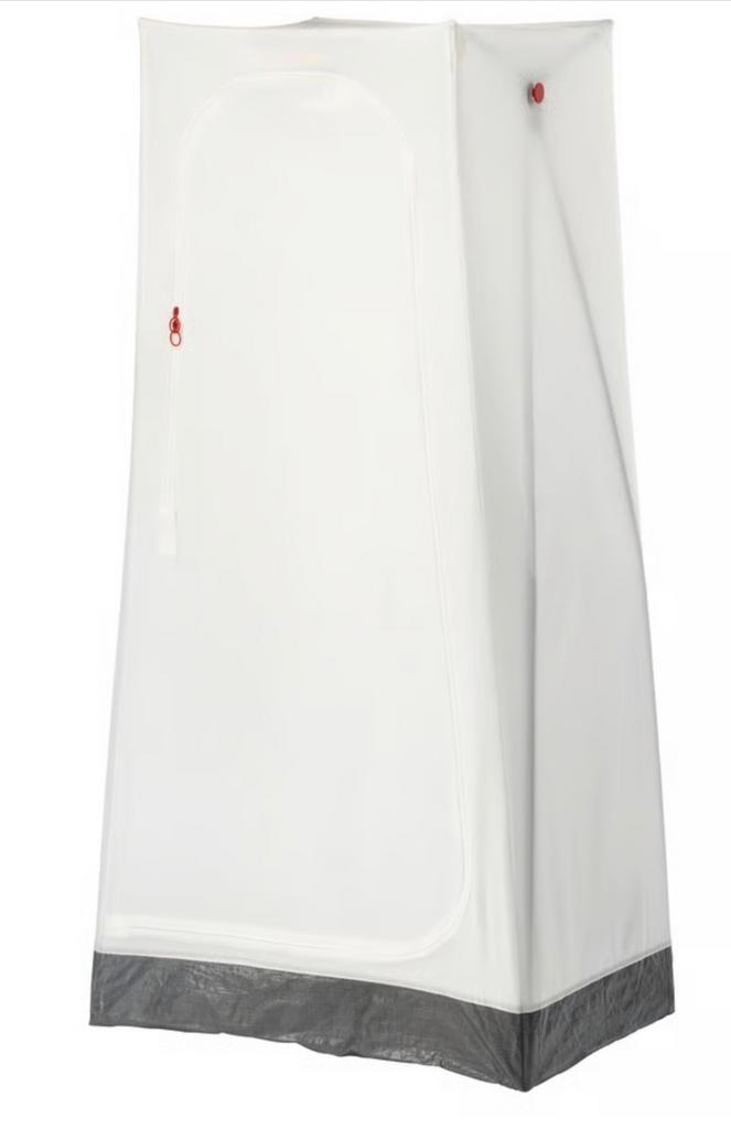 VUKU Kledingkast, wit, 74x51x149 cm, Huis en Inrichting, Kasten | Kledingkasten, Zo goed als nieuw, Minder dan 100 cm, 25 tot 50 cm