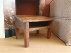 Vintage Indisch houten tafeltje/ lessenaar, Huis en Inrichting, Tafels | Bijzettafels, Ophalen, Minder dan 45 cm, Minder dan 55 cm