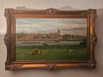 Schilderij gemaakt van de nijmegen 1978 gemaakt door schilde, Antiek en Kunst, Ophalen of Verzenden