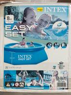 Intex zwembad doorsnee 244x76 + alle toebehoren, Tuin en Terras, Zwembad-toebehoren, Ophalen, Gebruikt, Overige typen