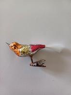 Oude kerstbal van glas vogel, Diversen, Ophalen of Verzenden