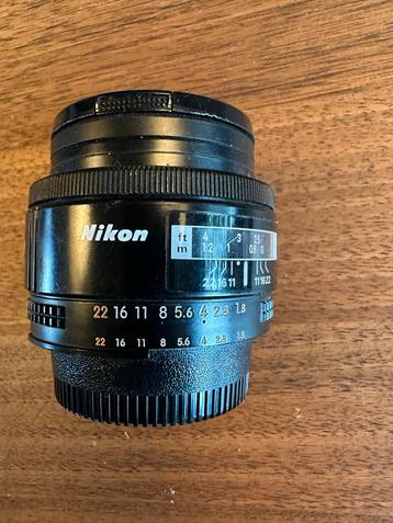 Nikkor AF 50mm F/1.8 Lens beschikbaar voor biedingen