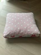 Leuk Kussen voor Kinderkamer - Roze met Stippen, Ophalen of Verzenden, Zo goed als nieuw, Roze, Vierkant