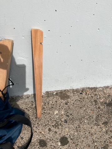 Houten Tentharingen 40cm + Tas 8 st beschikbaar voor biedingen