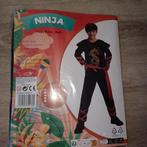Ninja pak carnaval verkleed maat 110, Kinderen en Baby's, Carnavalskleding en Verkleedspullen, Ophalen of Verzenden, Nieuw, 110 t/m 116
