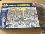 Jan van haasteren 1000 stikjes compleet, Ophalen of Verzenden, Zo goed als nieuw