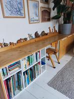 Houten Bureau met Boekenkast sideboard kinder speelgoedkast, Kast, Minder dan 50 cm, Ophalen, Minder dan 90 cm