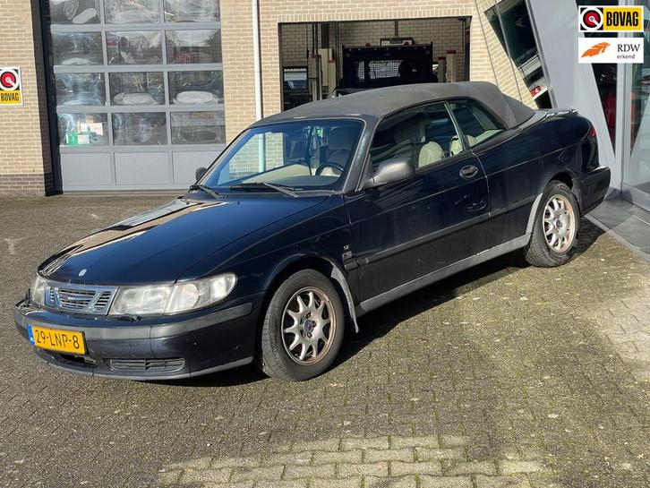 Saab 9-3 Cabrio 2.0 SE, Auto's, Saab, Bedrijf, Saab 9-3, ABS, Airbags, Airconditioning, Centrale vergrendeling, Climate control
