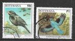 Botswana 1997 Vogel koningswida roodsnavelbuffelwever, Postzegels en Munten, Postzegels | Afrika, Overige landen, Verzenden, Gestempeld