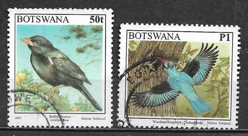 Botswana 1997 Vogel koningswida roodsnavelbuffelwever, Postzegels en Munten, Postzegels | Afrika, Gestempeld, Overige landen, Verzenden