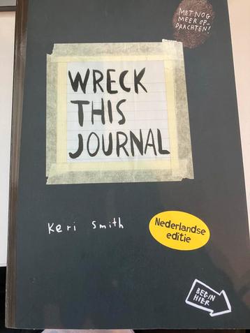 Wreck This Journal - Keri Smith, cadeau tip beschikbaar voor biedingen