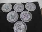 6 stuks Iittala bordjes Kastehelmi 17cm. Helder. Nuutajärvi, Huis en Inrichting, Keuken | Servies, Gebruikt, Ophalen of Verzenden