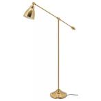 IKEA Barometer vloerlamp goud/messing, Huis en Inrichting, Lampen | Vloerlampen, Ophalen of Verzenden, Zo goed als nieuw, Metaal
