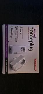 Sitecom Homeplug Socket - 2 stuks, Ophalen of Verzenden, Gebruikt
