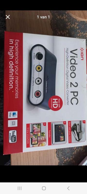ION Video 2 PC - Digitaliseer je video's! beschikbaar voor biedingen