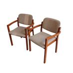 2 x vintage Casala eetkamerstoel (setprijs), Ophalen, Hout, Gebruikt, Twee