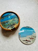 Retro vintage onderzetter ibiza spanje 80s onderzetters bar, Ophalen of Verzenden, Huis en Inrichting