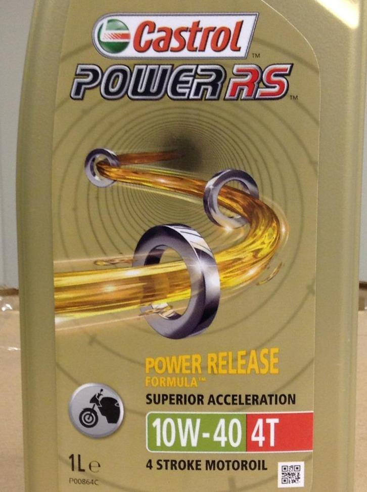 4L | 4T 10W40 Castrol POWER RS 10W40 - Semi-Synthetic, Motoren, Accessoires | Onderhoudsmiddelen, Ophalen