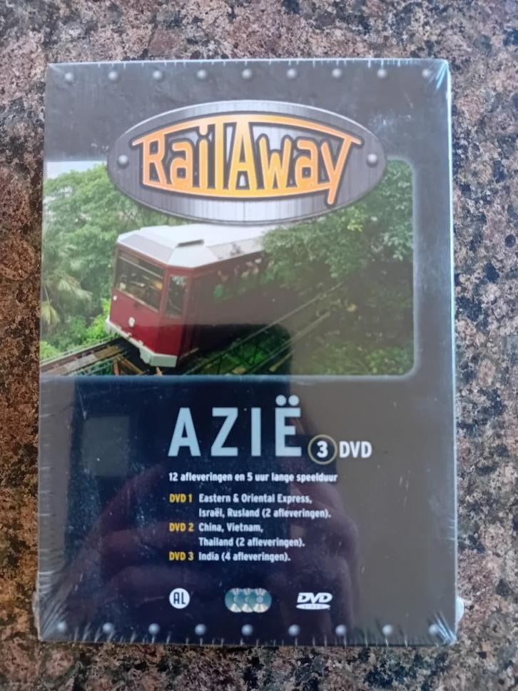 RailAway DVD's Azië, Griekenland/Oostenrijk, Ierland e.o., Cd's en Dvd's, Dvd's | Documentaire en Educatief, Zo goed als nieuw