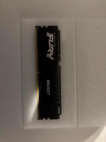 Kingston fury beast 1x 8GB DDR5 beschikbaar voor biedingen