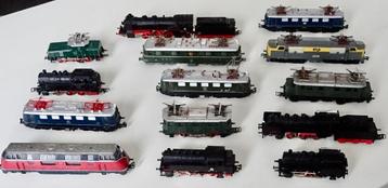 Verzameling Marklin locomotieven en wagons deels jaren '50 beschikbaar voor biedingen