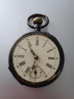 Zilveren zakhorloge antiek, Verzenden, Zilver, Overige merken, 1900 tot 1930