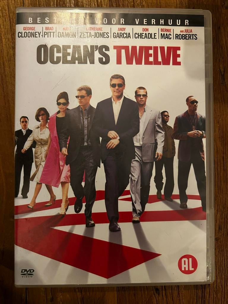 Ocean's Twelve DVD, Alle leeftijden, Ophalen of Verzenden, Zo goed als nieuw