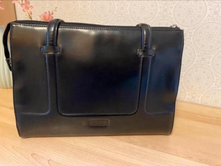 MEXX handtas met portefeuille. Kunstleer., Sieraden, Tassen en Uiterlijk, Tassen | Schoudertassen, Gebruikt, Overige merken, Zwart