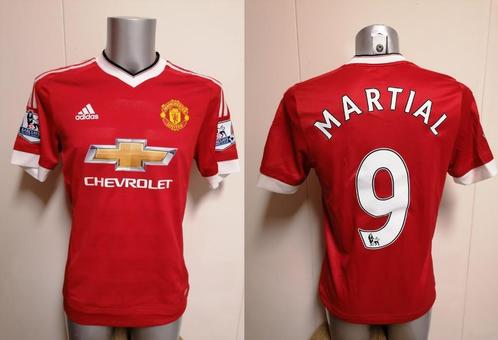 Match issue Manchester United 2015/16 thuis shirt Martial 9, Sport en Fitness, Voetbal, Zo goed als nieuw, Shirt, Ophalen of Verzenden